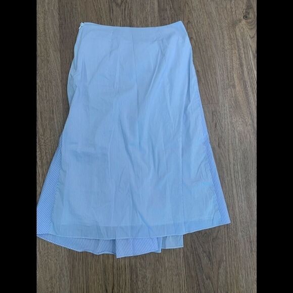 Trouvé Mixed Stripe Poplin A-Line Skirt size S - Picture 4 of 5